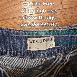 We The Free High Rise Jeans